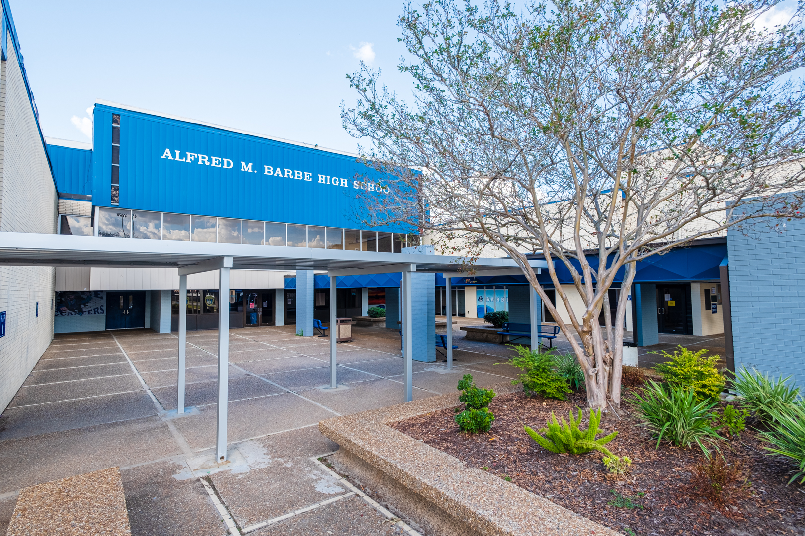 Alfred M. Barbe High School Dunhill Constructions